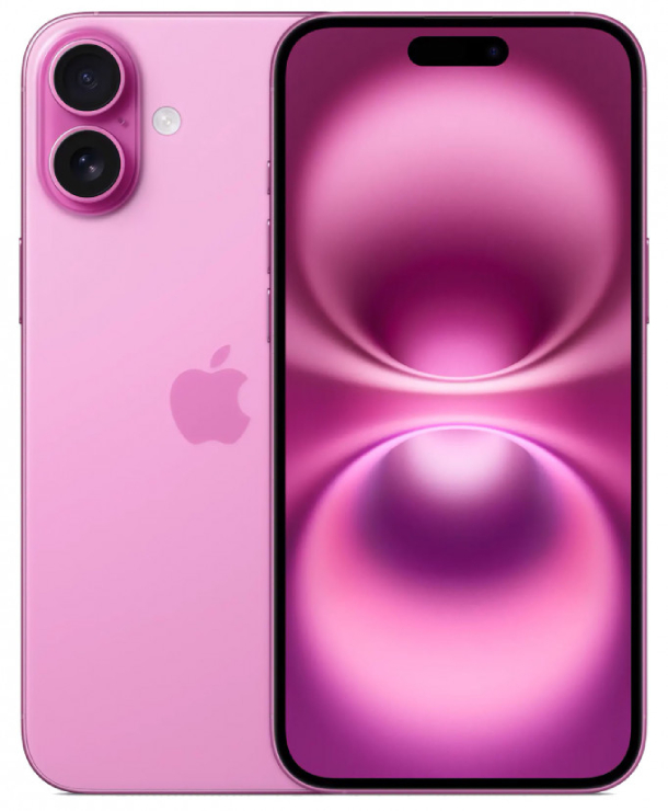 Apple iPhone 16 Plus 128Гб (1 sim + eSIM) Розовый