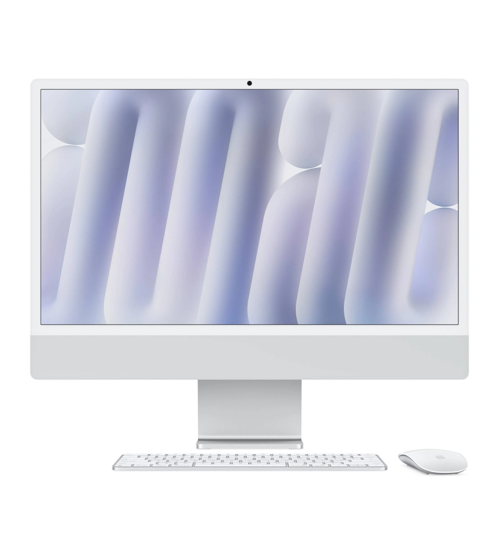 Apple iMac 24", 2024, Retina 4,5K, M4 8Core CPU, 8Core GPU/16Гб/256Гб SSD, Серебристый