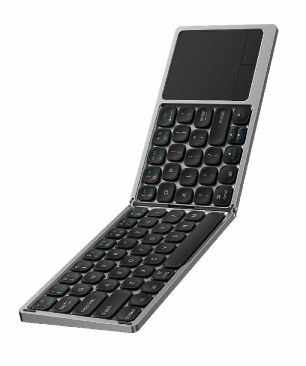 Клавиатура Wiwu FMK-04 Toch pad+keyboard, Серая