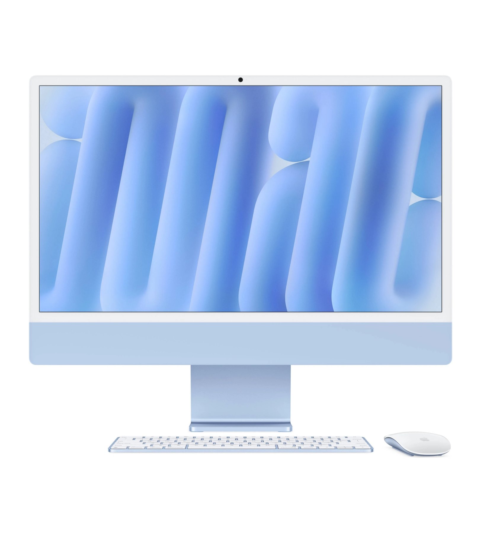 Apple iMac 24", 2024, Retina 4,5K, M4 10Core CPU, 10Core GPU/16Гб/256Гб SSD, Синий