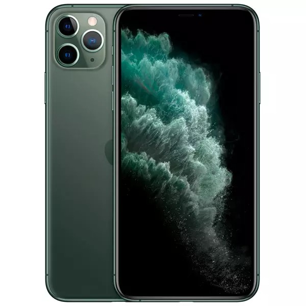 iPhone 11 Pro Max 256Гб (98% / Заменен АКБ и Дисплей / Без коробки) Зеленый - Б/У ★★☆☆☆