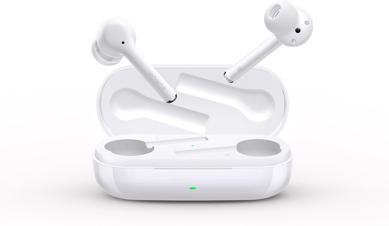 Honor Magic Earbuds, Теряют сопряжение с телефоном, Жемчужный белый - БУ