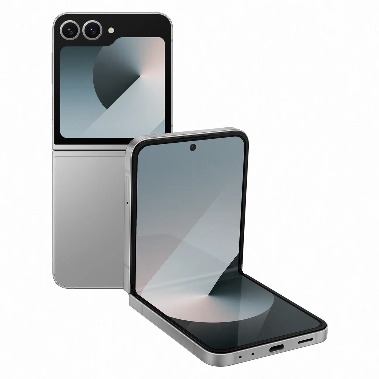 Samsung Z Flip6 5G 12/256Гб, Без коробки, Серебристый - Б/У ★★★★★