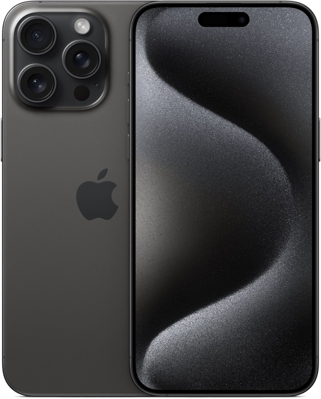 iPhone 15 Pro 128Гб (2 sim / 82%) Черный титан - Б/У ★★★☆☆