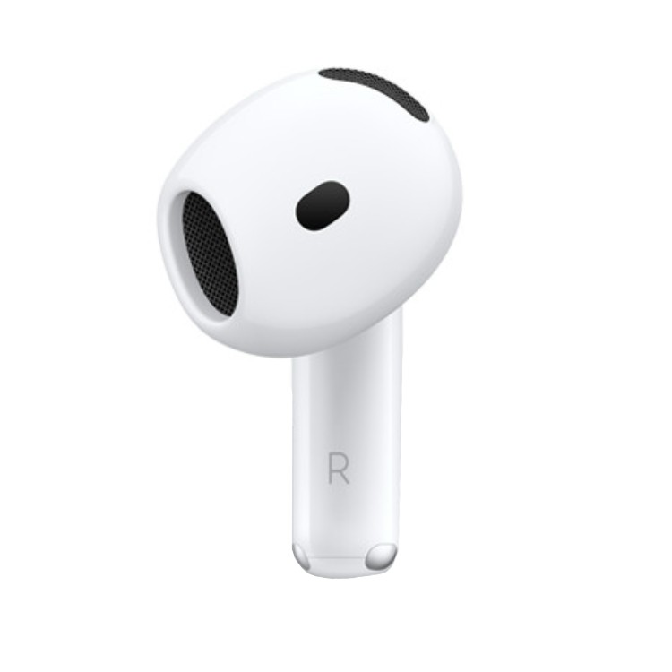 Правый беспроводной наушник Apple AirPods 4 (MXP63) (Не работает), Белый - Б/У
