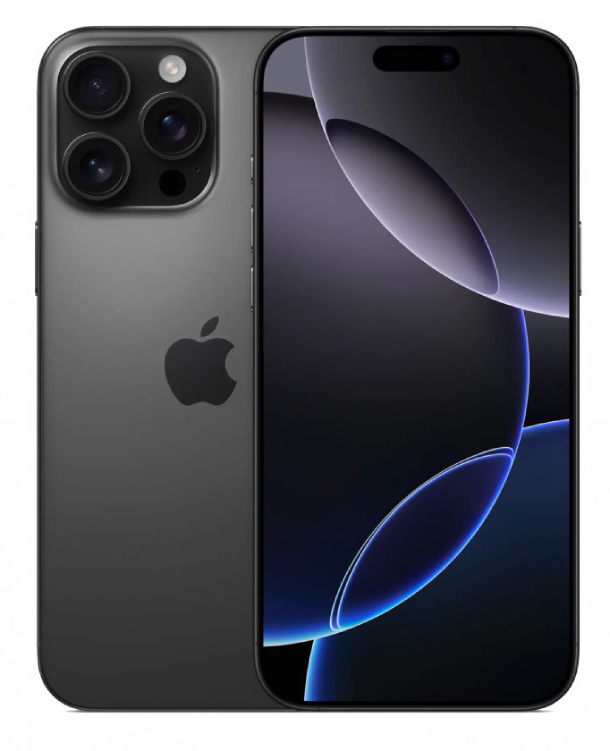 Смартфон Apple iPhone 16 Pro 256Гб (eSIM) Черный титан