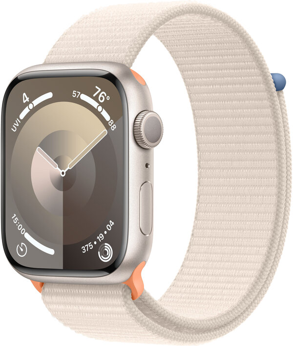 Apple Watch Series 9, 45 мм, сияющая звезда (MR983) - Б/У