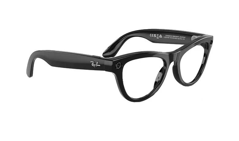 RayBan Meta Skyler RW4010 Shiny Black Amethyst (150 - 52 Size), Черный в 