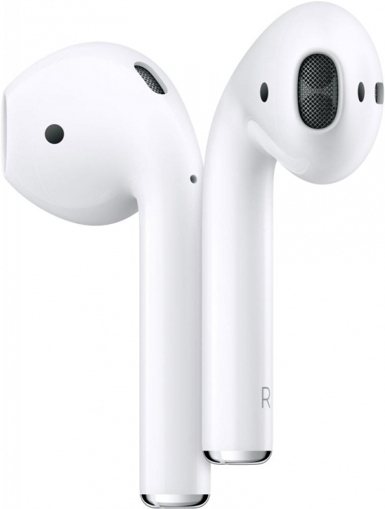 Apple AirPods 2, MV7N2, Не подключается левый наушник / high copy, Белый - Б/У