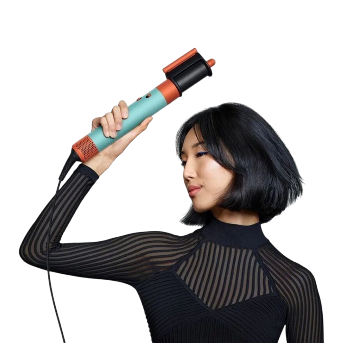 Стайлер Dyson Airwrap Complete Long HS08 Multistyler (Ceramic Patina/Topaz) - Подарочный кейс для хранения