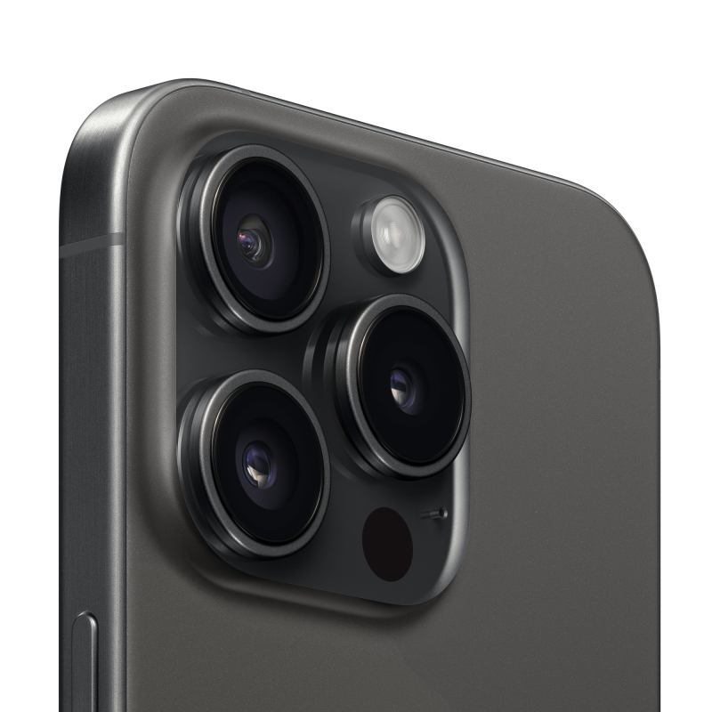 iPhone 15 Pro Max 256Гб (1 Sim + eSIM / 87% / без коробки) Черный титан - Б/У ★★★★☆