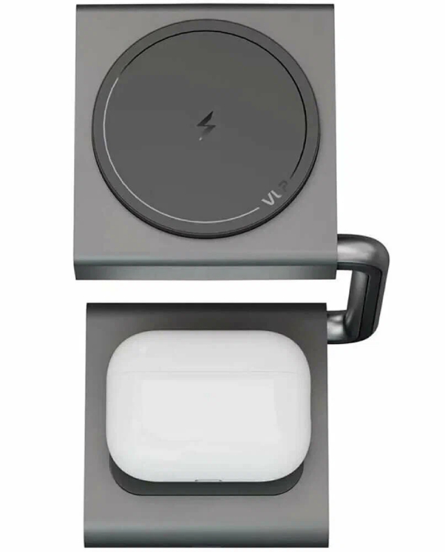 Беспроводное зарядное устройство "vlp" Zen Charger, серое