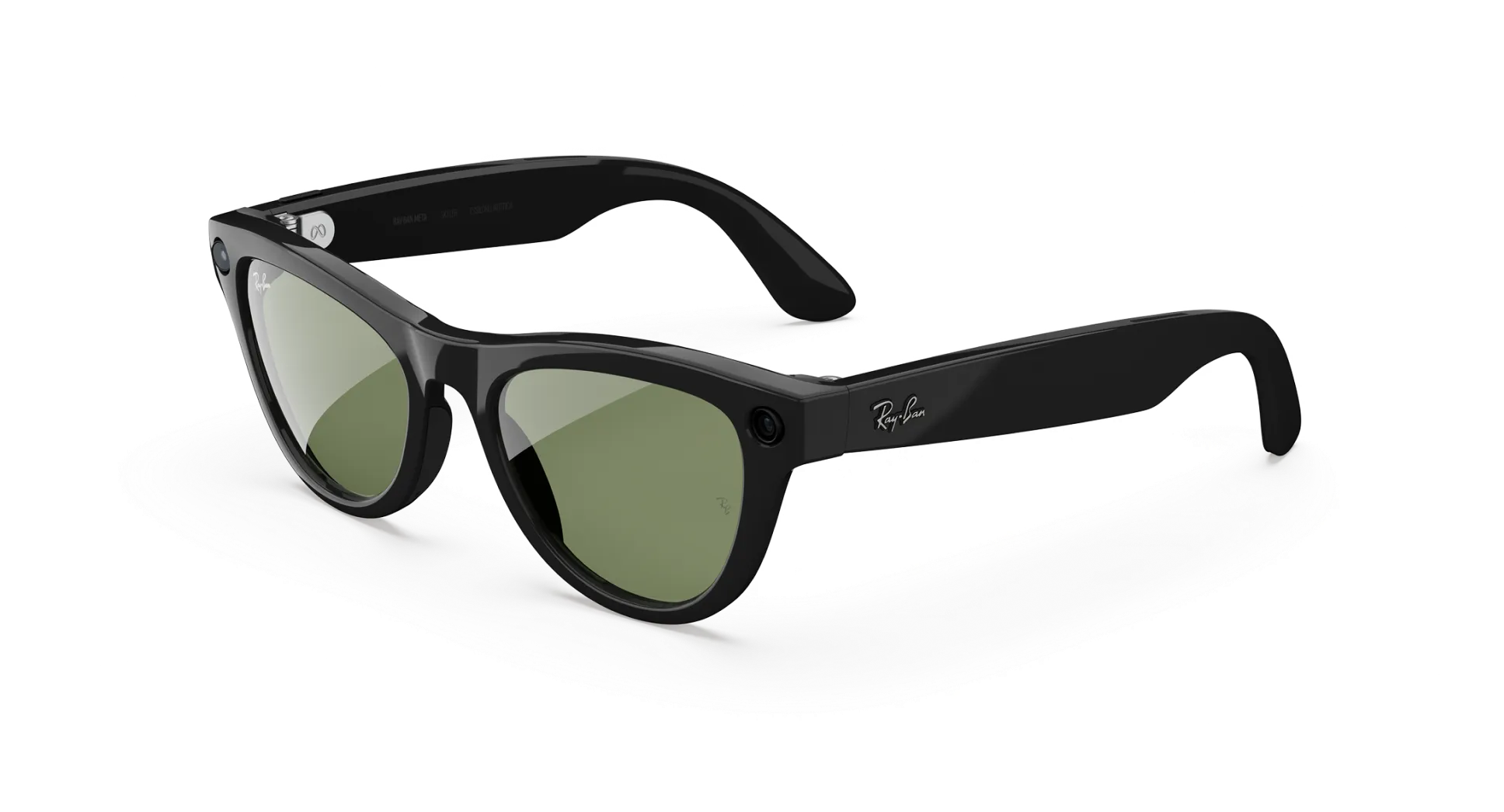 Умные очки RayBan Skyler (Gen 2) Shiny Black/Graphite Green Transition (150 - 52 Size) в 