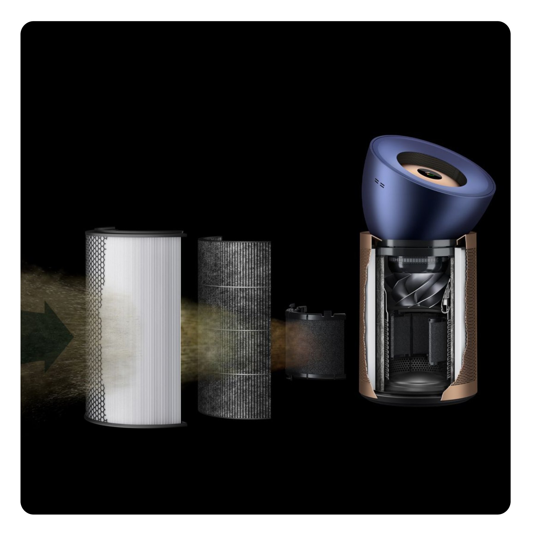Dyson Purifier Big+Quiet Formaldehyde BP04, Золотой