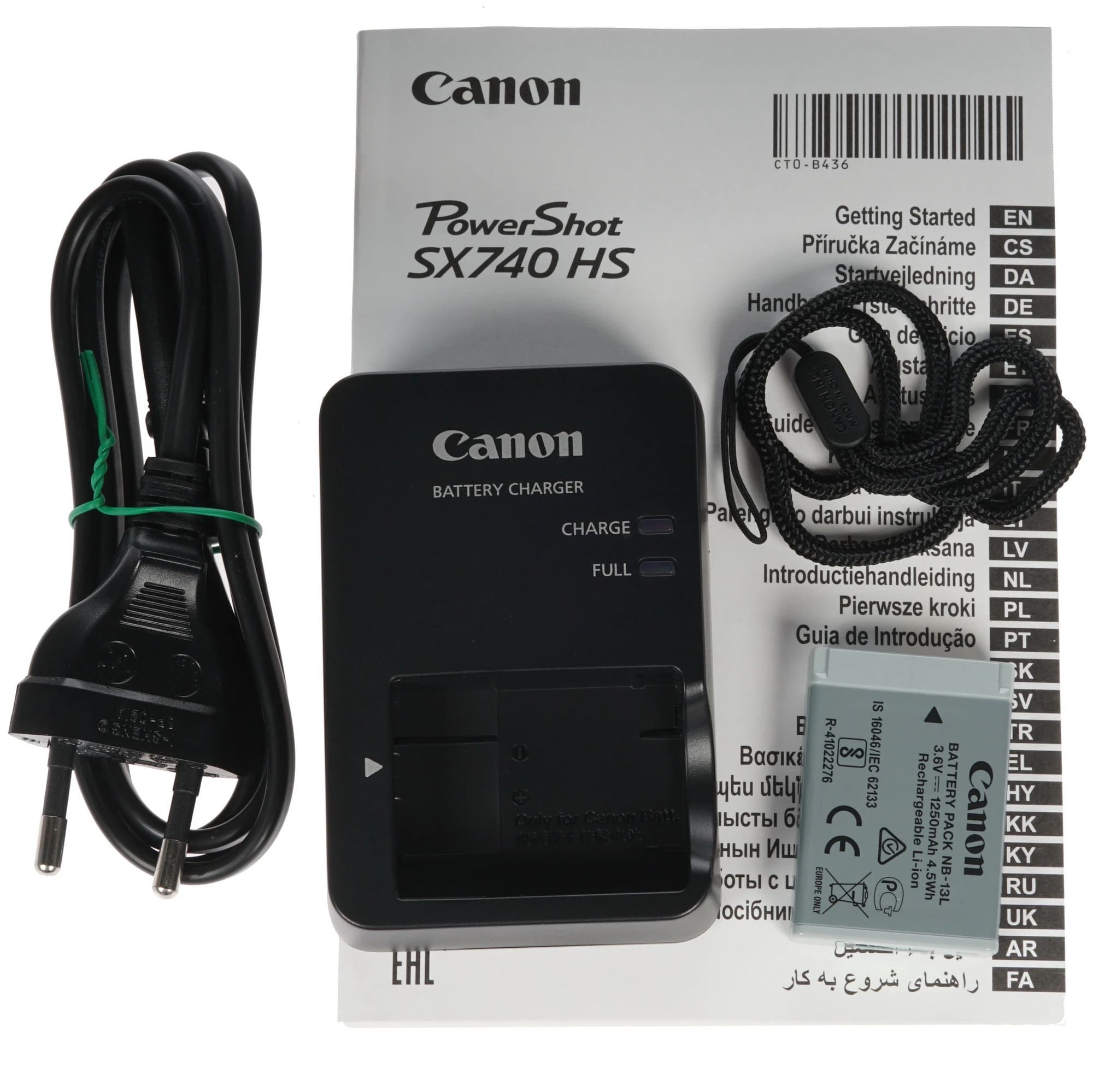 Фотоаппарат Canon PowerShot SX740 HS, Black в 