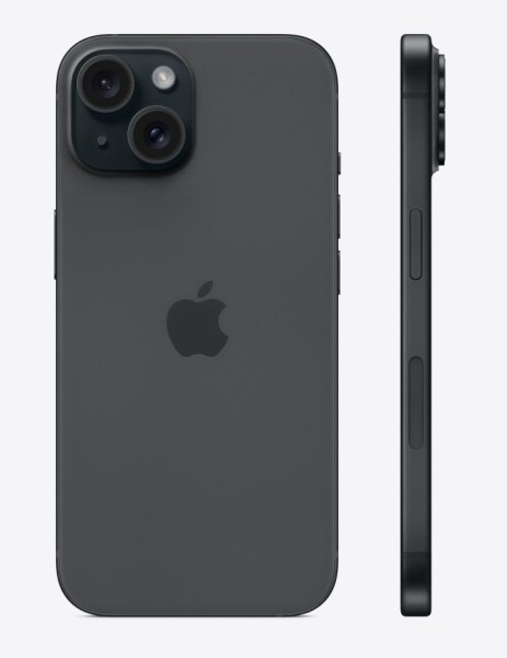 Apple iPhone 15 128Гб (eSIM) Черный