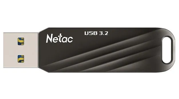Флеш-накопитель USB 3.0 128GB Netac US11 Dual чёрный/серебро (USB 3.0 / Type C)