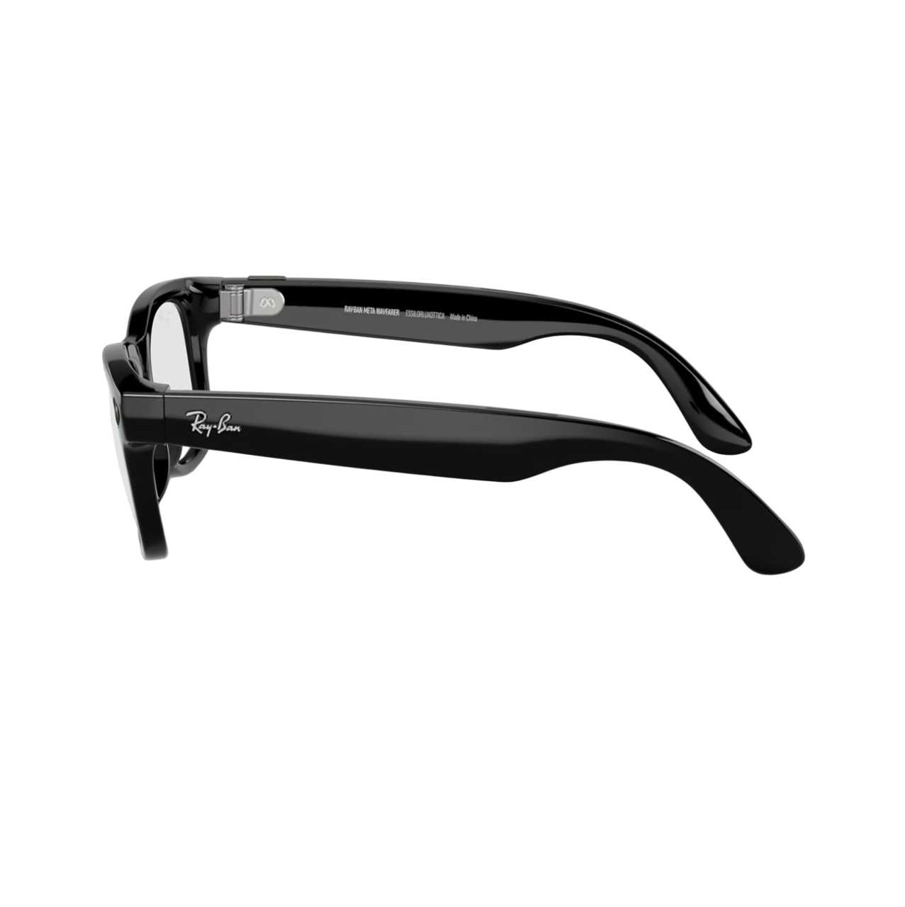 Умные очки RayBan Wayfarer RW4006 Shiny Black/Clear (150 - 50 размер) в 