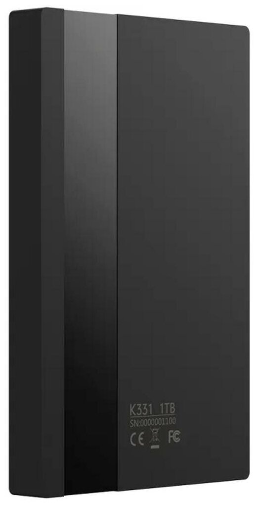 Внешний HDD Netac 1 Tб K331 USB 3.0, Чёрный, 2.5"