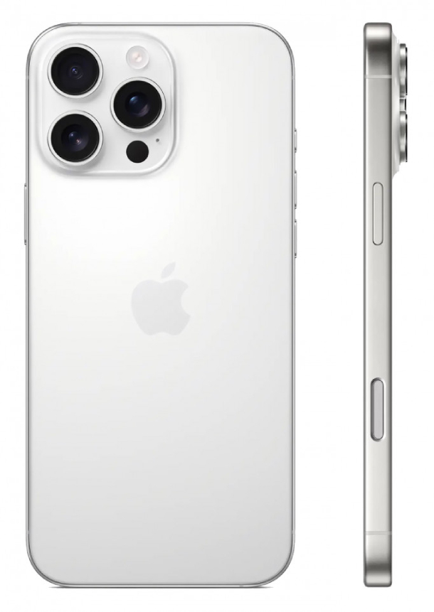 Смартфон Apple iPhone 16 Pro Max 256Гб (eSIM) Белый титан