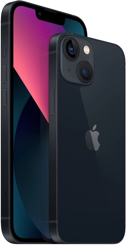 iPhone 13 128Гб (На iCloud) Темная ночь - Б/У ★★★☆☆