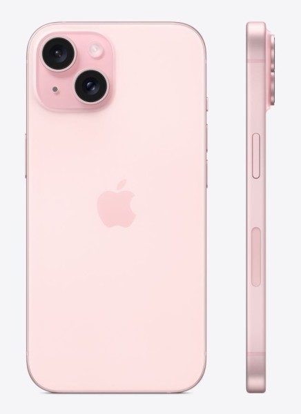 Apple iPhone 15 128Гб (1 sim + eSIM)  Розовый