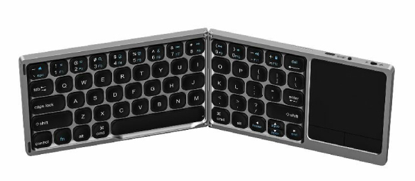Клавиатура Wiwu FMK-04 Toch pad+keyboard, Серая