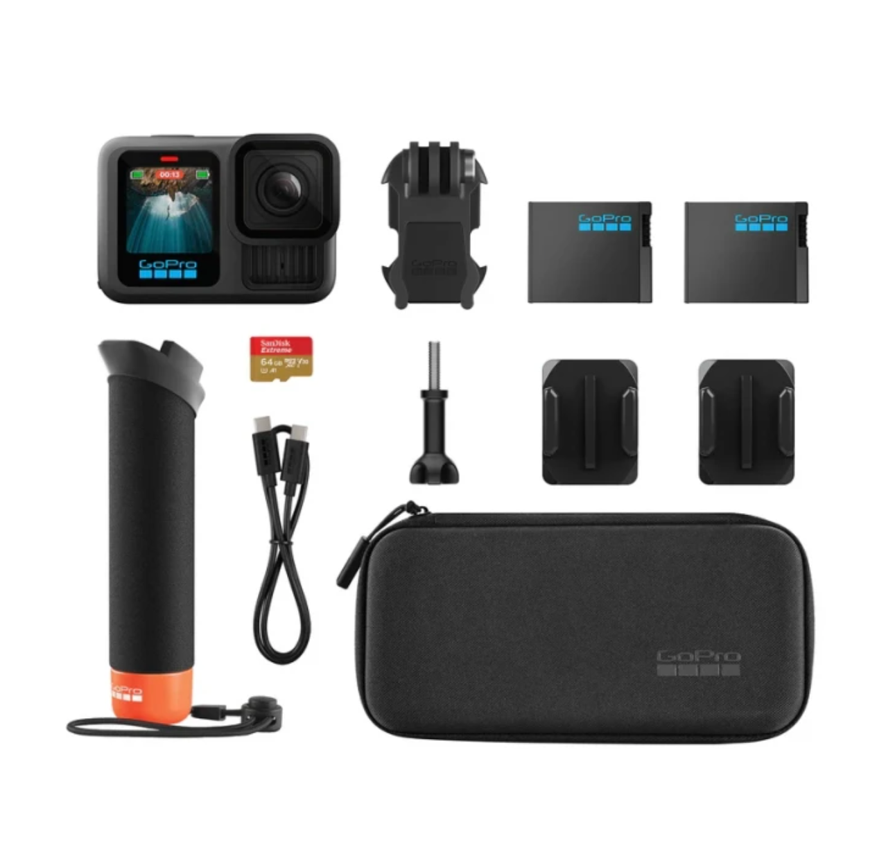 Экшн-камера GoPro Hero 13 Black Accessory Bundle в 
