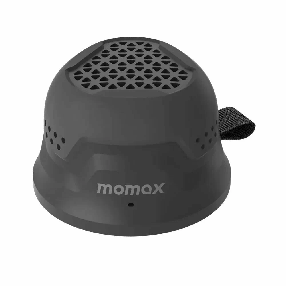 Акустическая система MOMAX 1-Vibe Go Magnetic Wireless Outdoor, Черный