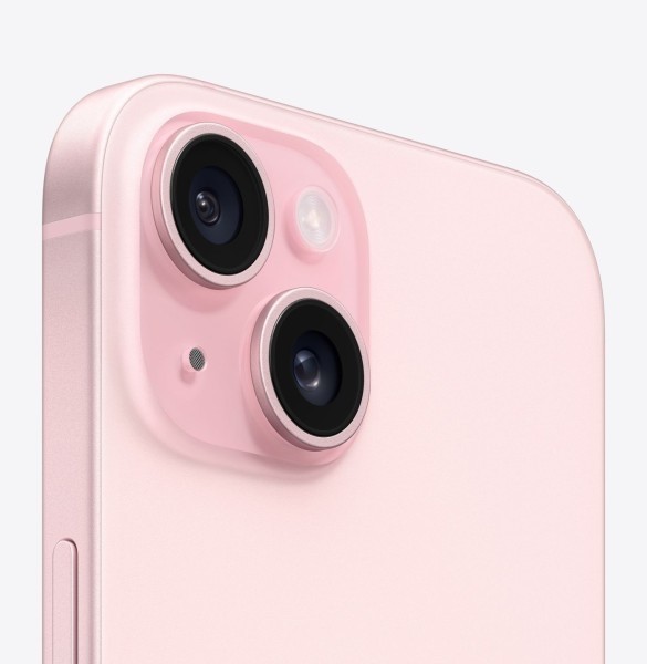 Apple iPhone 15 128Гб (1 sim + eSIM)  Розовый